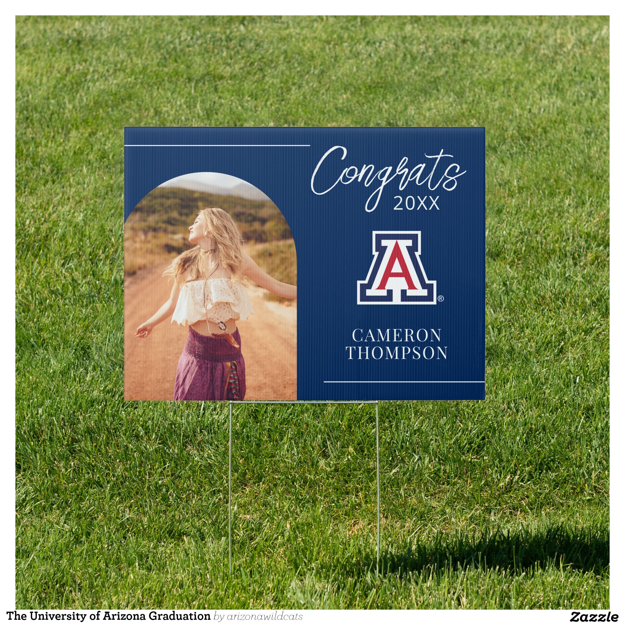 The University of Arizona Graduation Sign