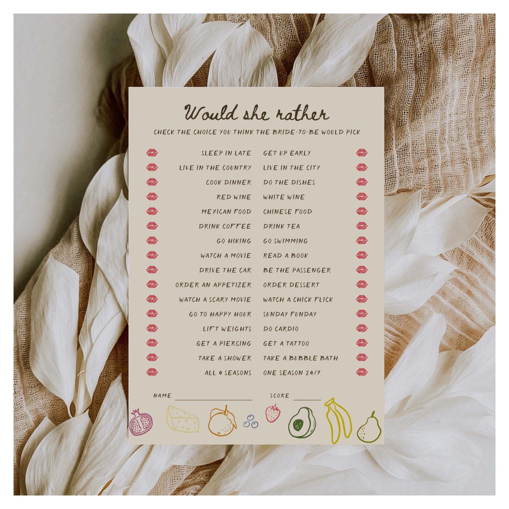 Off The Market Downloadable Would She Rather Card