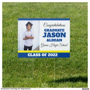 Graduation Yard Sign for High School
