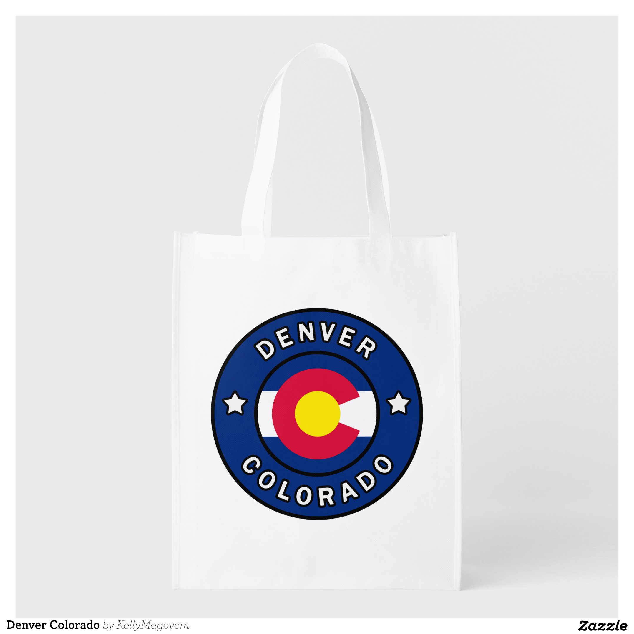 Denver Colorado Grocery Bag