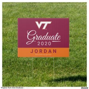 Virginia Tech 2020 Graduate Sign