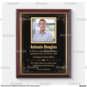 Personalized Trophies & Awards with custom photo