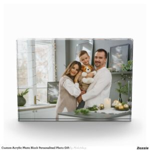 Custom Acrylic Photo Block Personalized Photo Gift
