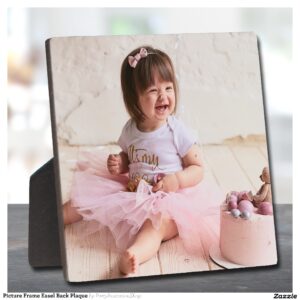 Picture Frame Easel Back Plaque