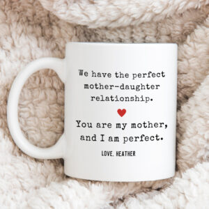 Dear Mom Funny Perfect Mothers Day Gift Coffee Mug