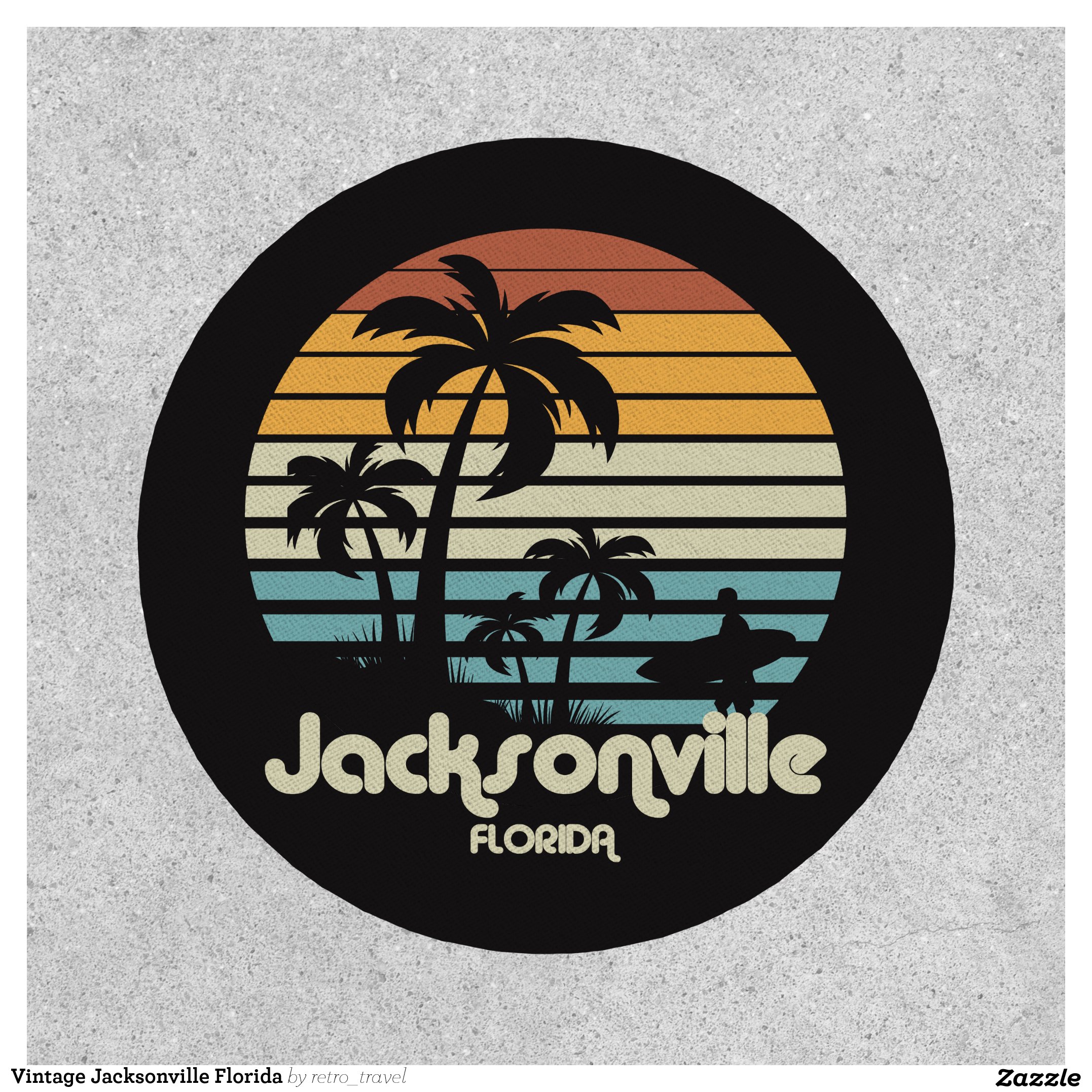 Vintage Jacksonville Florida Patch