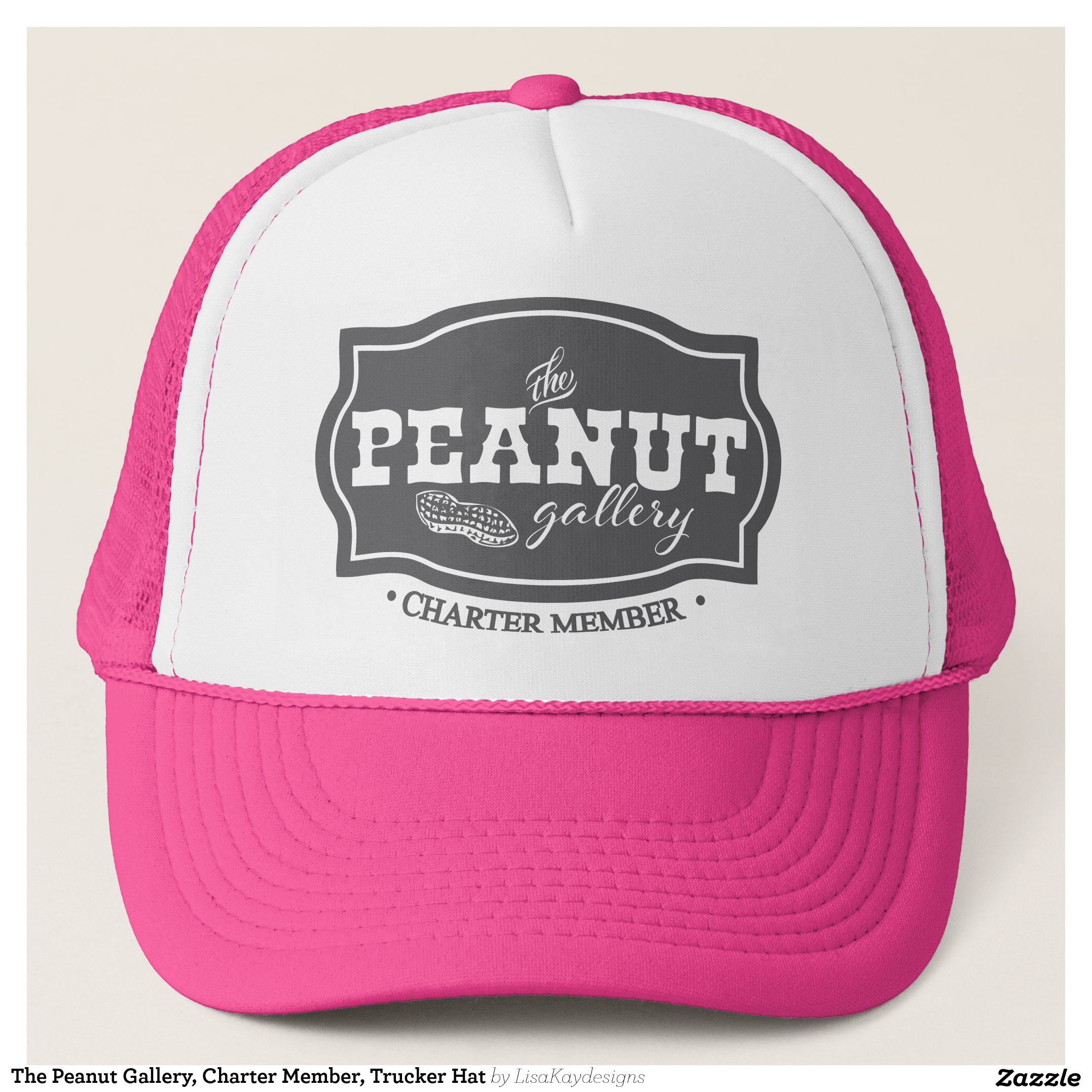 The Peanut Gallery, Charter Member, Trucker Hat