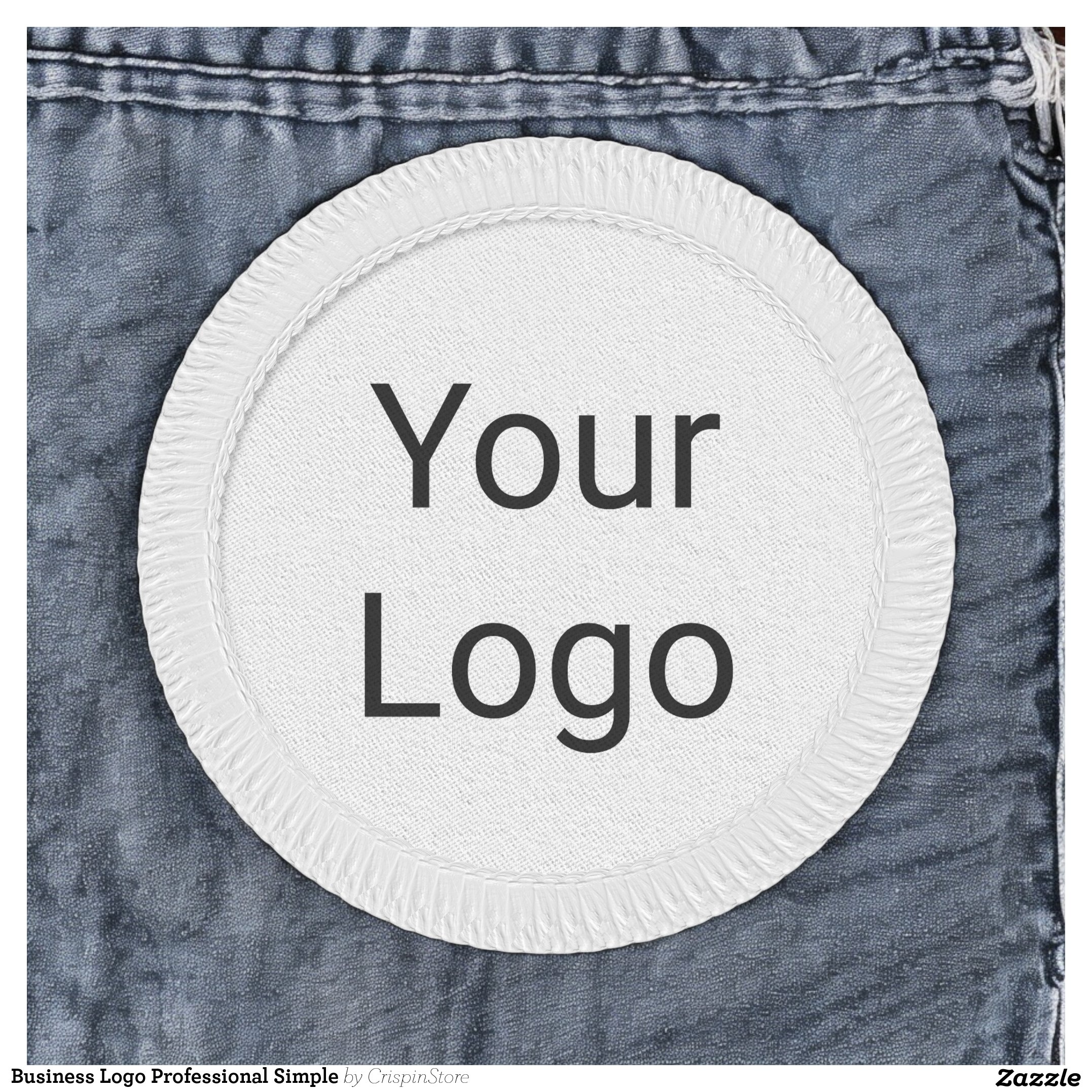 Business Logo Professional Simple Patch