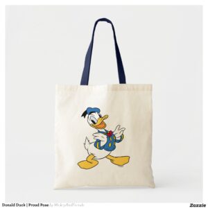 Donald Duck Proud Pose Tote Bag