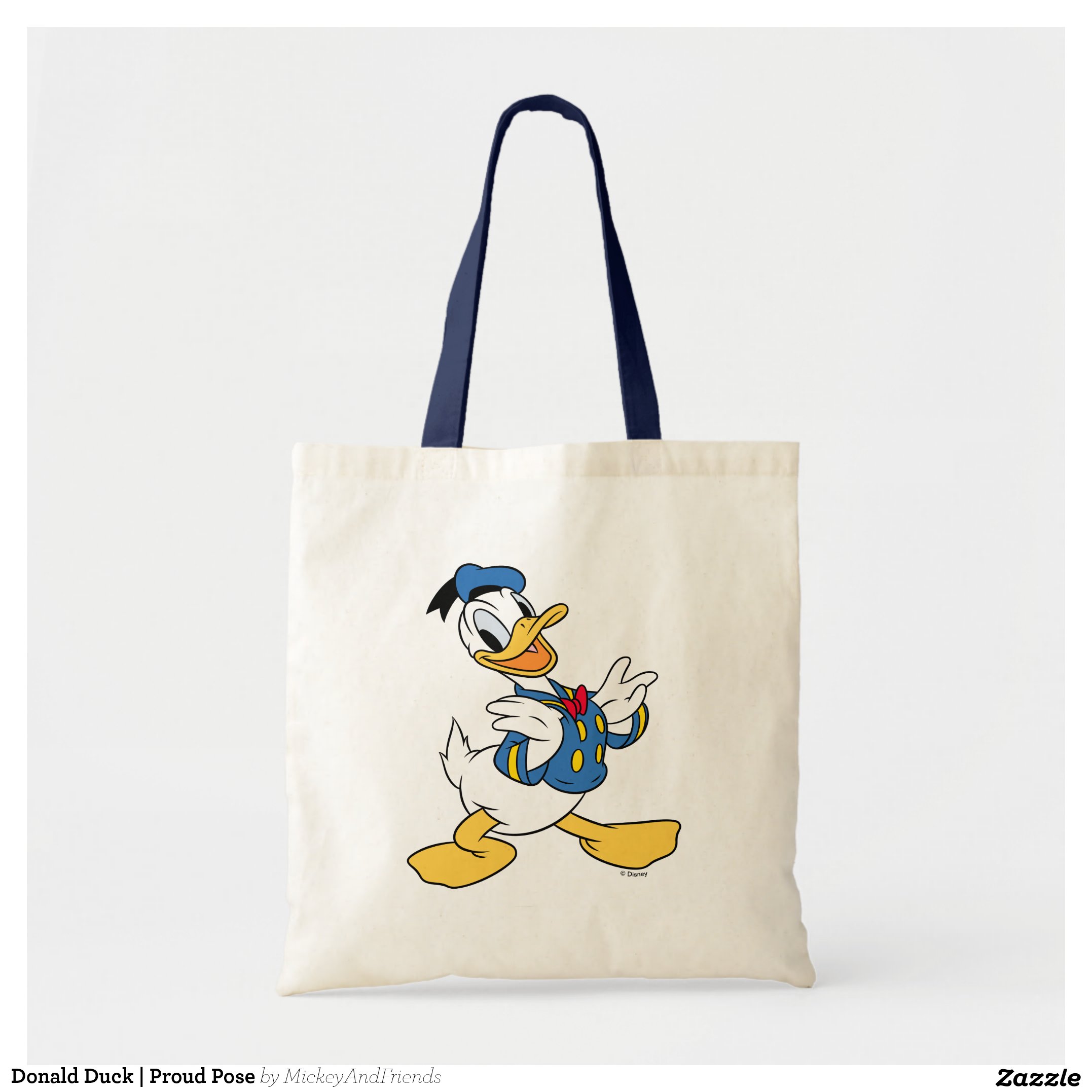 Donald Duck Proud Pose Tote Bag