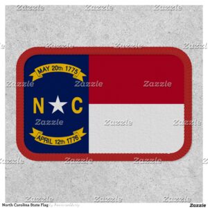 North Carolina State Flag Patch