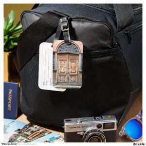 Vilnius Door Luggage Tag