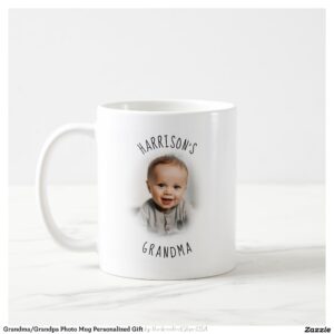 Grandma/Grandpa Photo Mug Personalized Gift