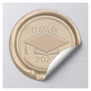 Graduation Class of 2025 Classic Gold Wax Seal