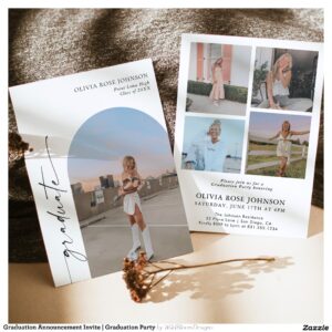 Graduation Announcement Invite Graduation Party