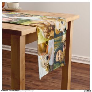 16 Photo Table Runner