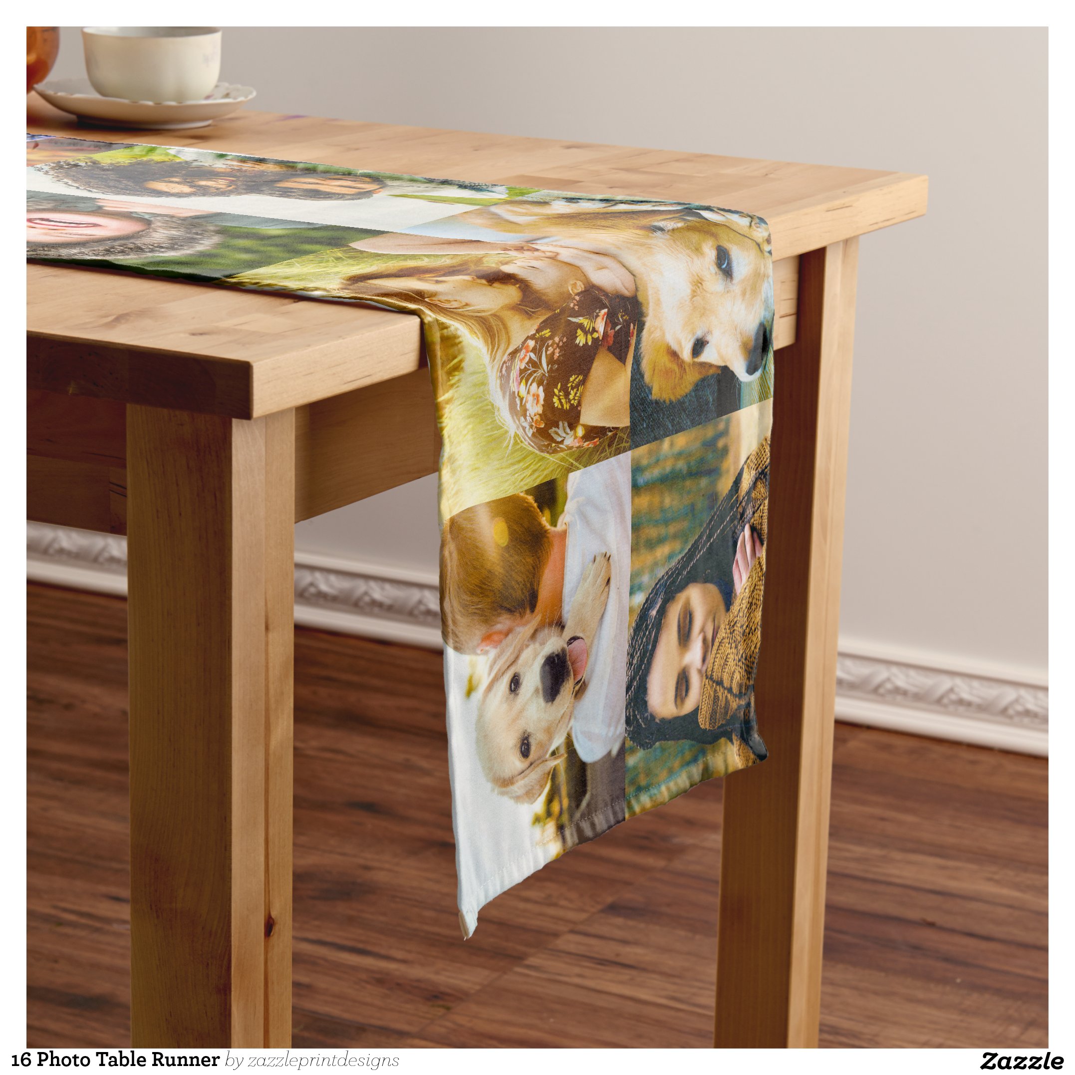 16 Photo Table Runner