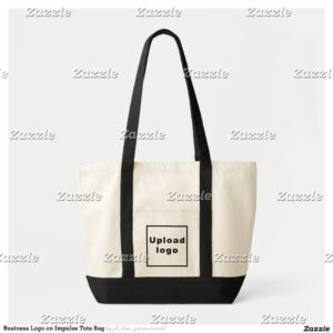 Business Logo on Impulse Tote Bag