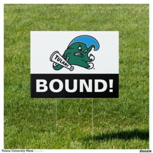 Tulane University Wave Sign