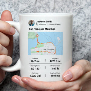 Marathon Half Marathon Best Runner Gift Coffee Mug
