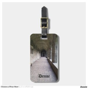 Cloisters of Bryn Mawr Luggage Tag