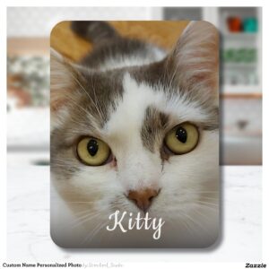 Custom Name Personalized Photo Magnet