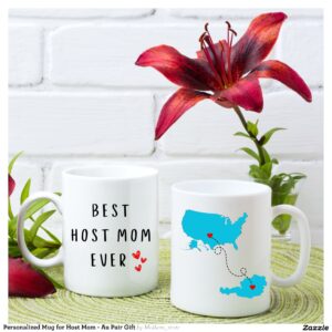 Personalized Mug for Host Mom - Au Pair Gift