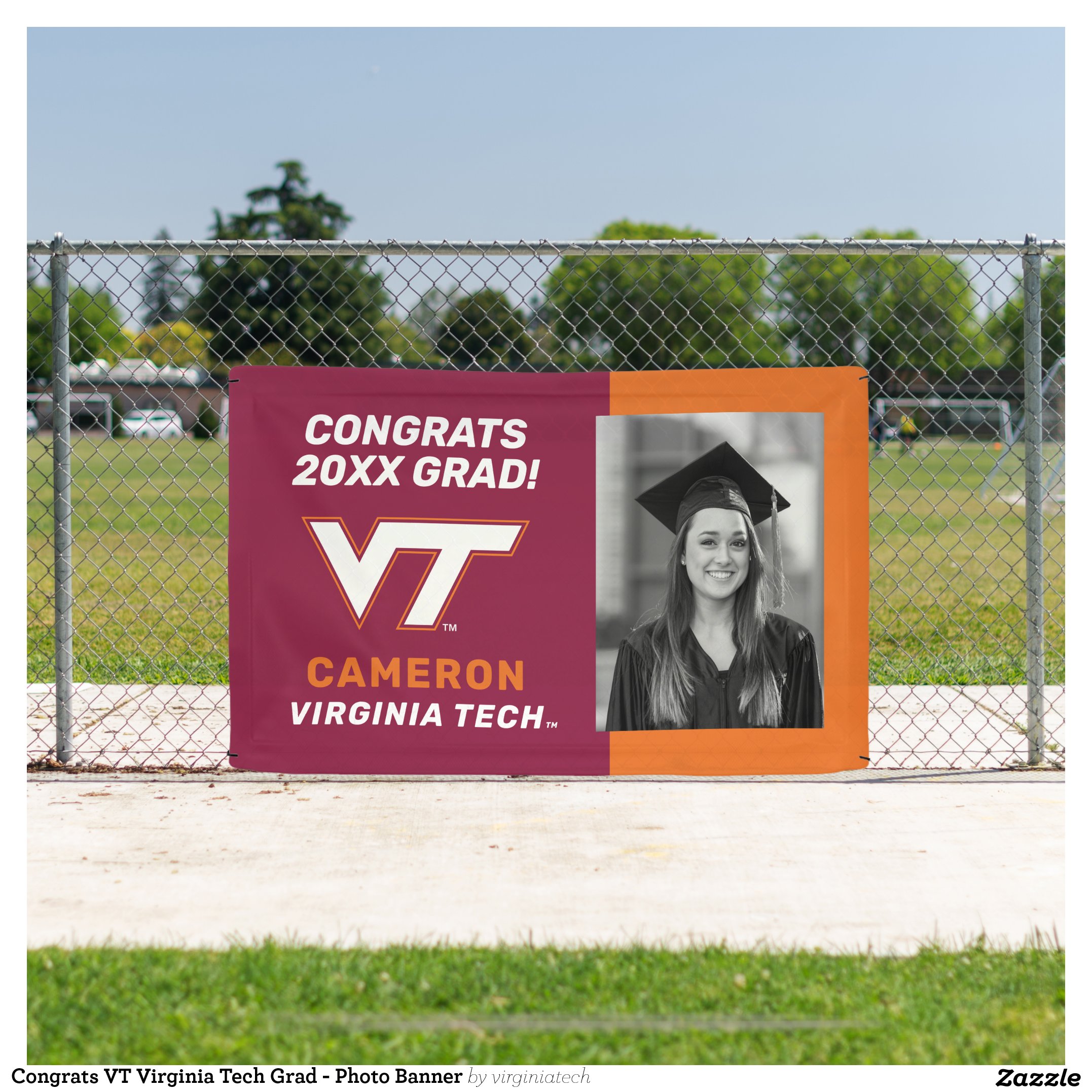 Congrats VT Virginia Tech Grad - Photo Banner