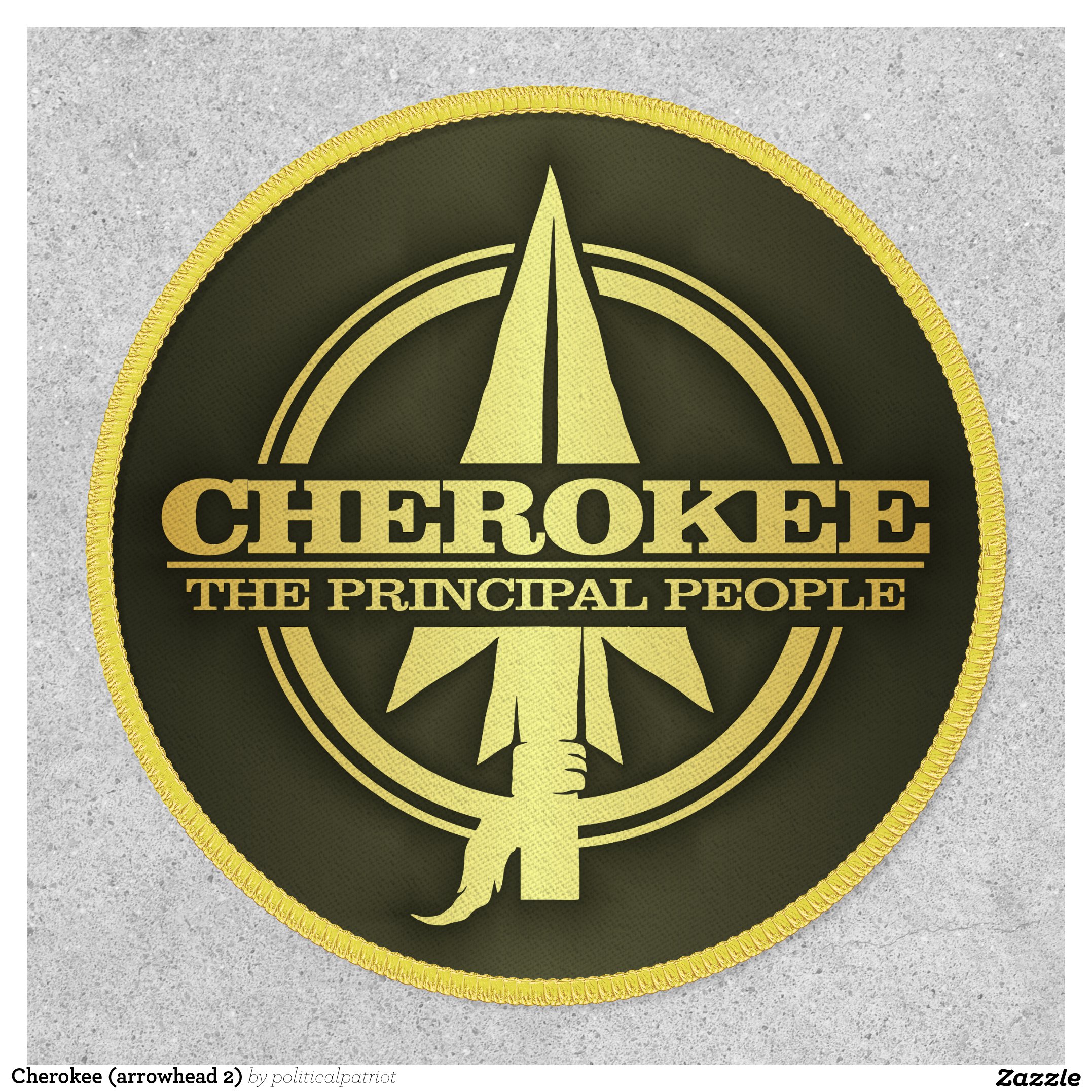 Cherokee (arrowhead 2) patch