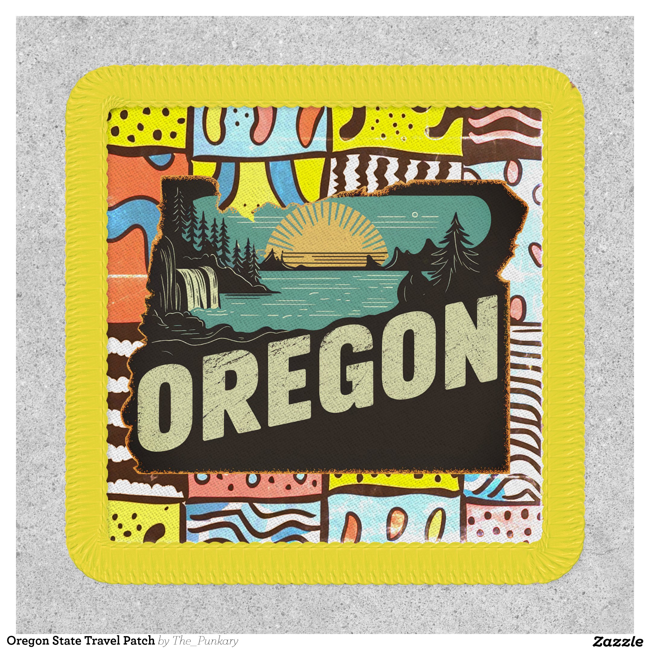Oregon State Travel Patch