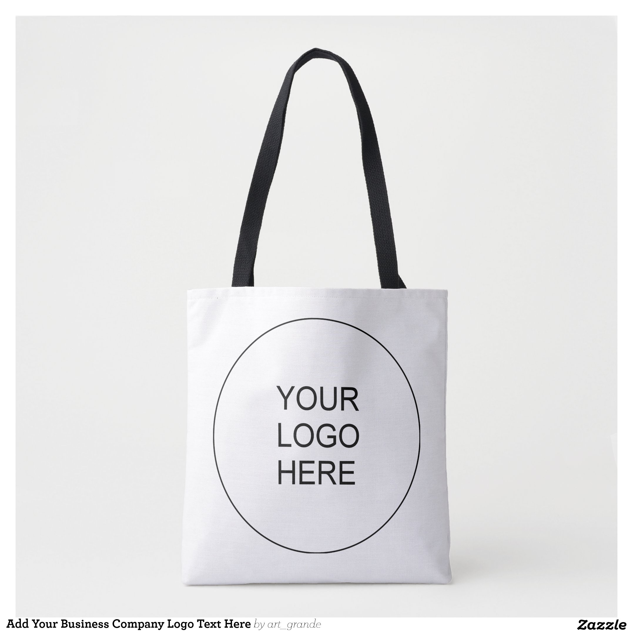 Add Your Business Company Logo Text Here Tote Bag