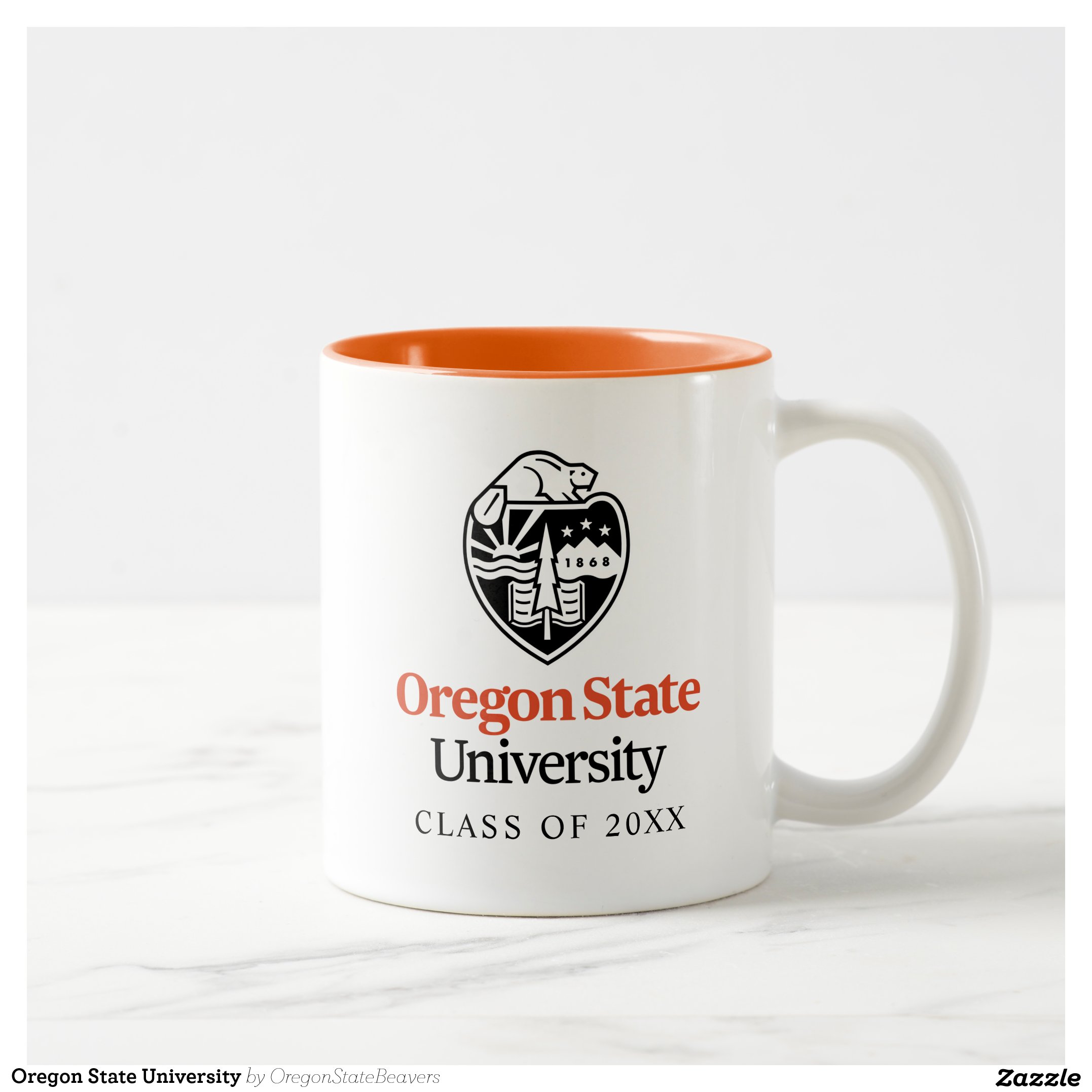 Oregon State University Two-Tone Coffee Mug