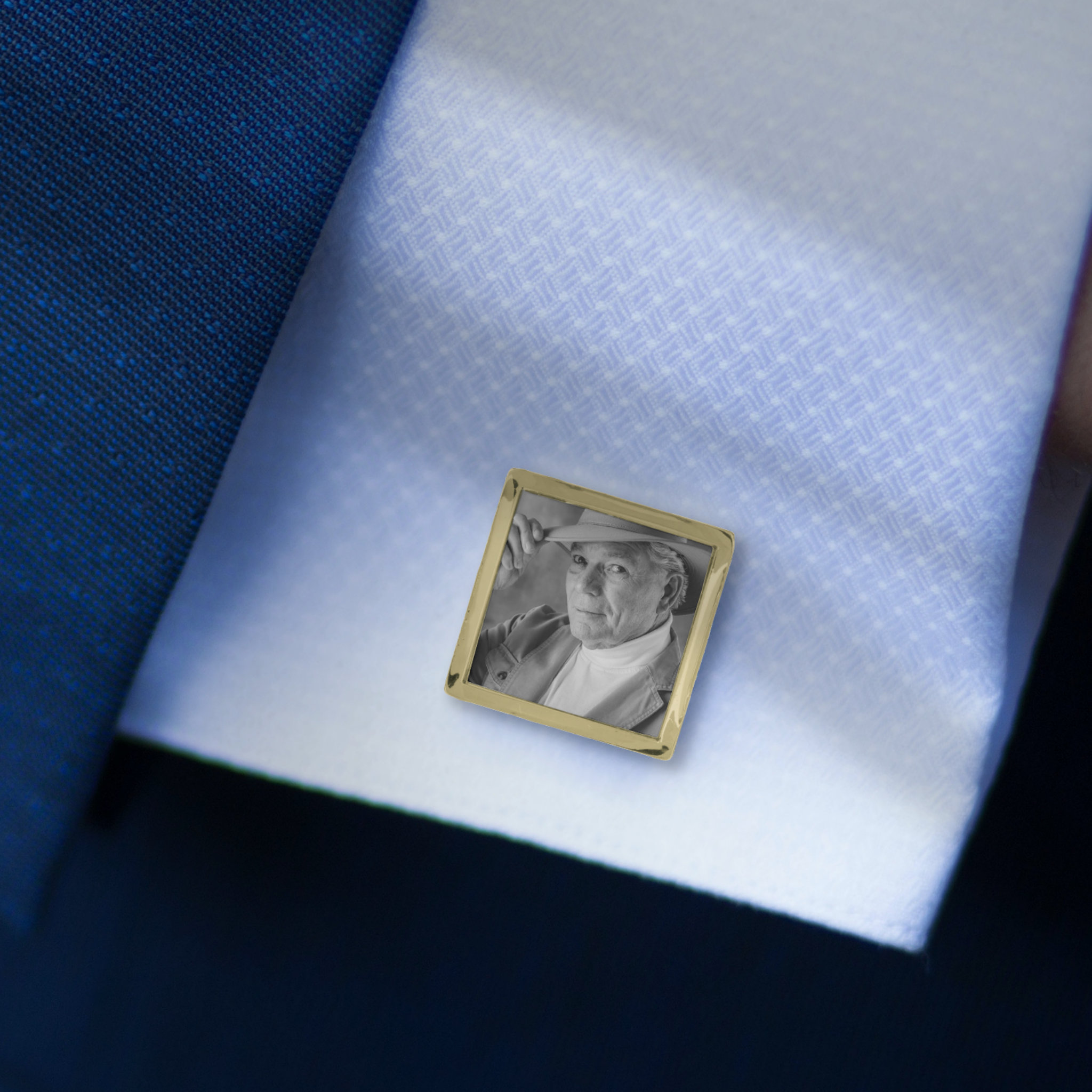 Wedding Memorial Photo Cufflinks