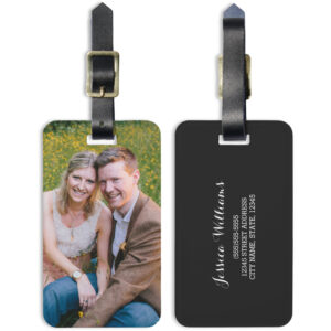 Custom Photo Luggage Tag