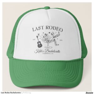 Last Rodeo Bachelorette Trucker Hat