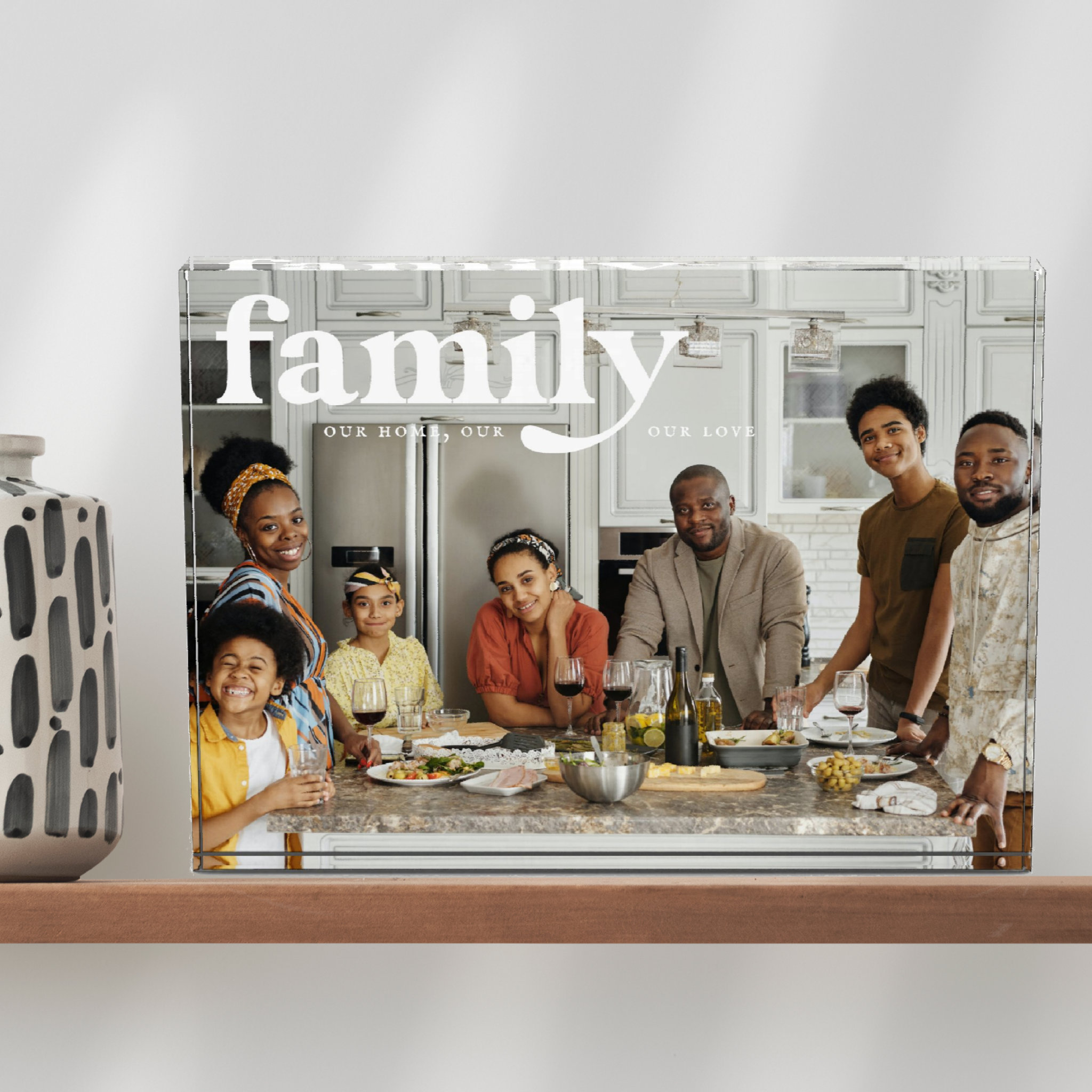 Our Love Family Name Photo