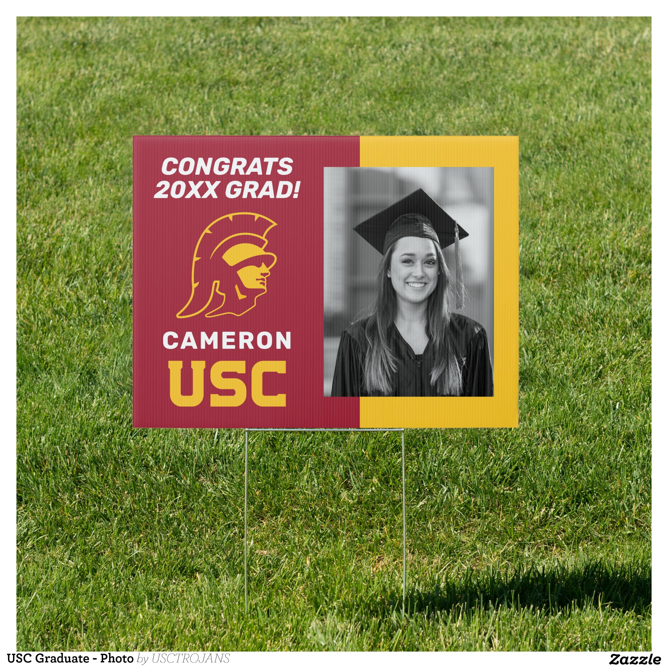 USC Graduate - Photo Sign