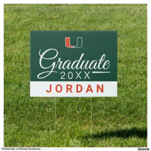 University of Miami Graduate Sign