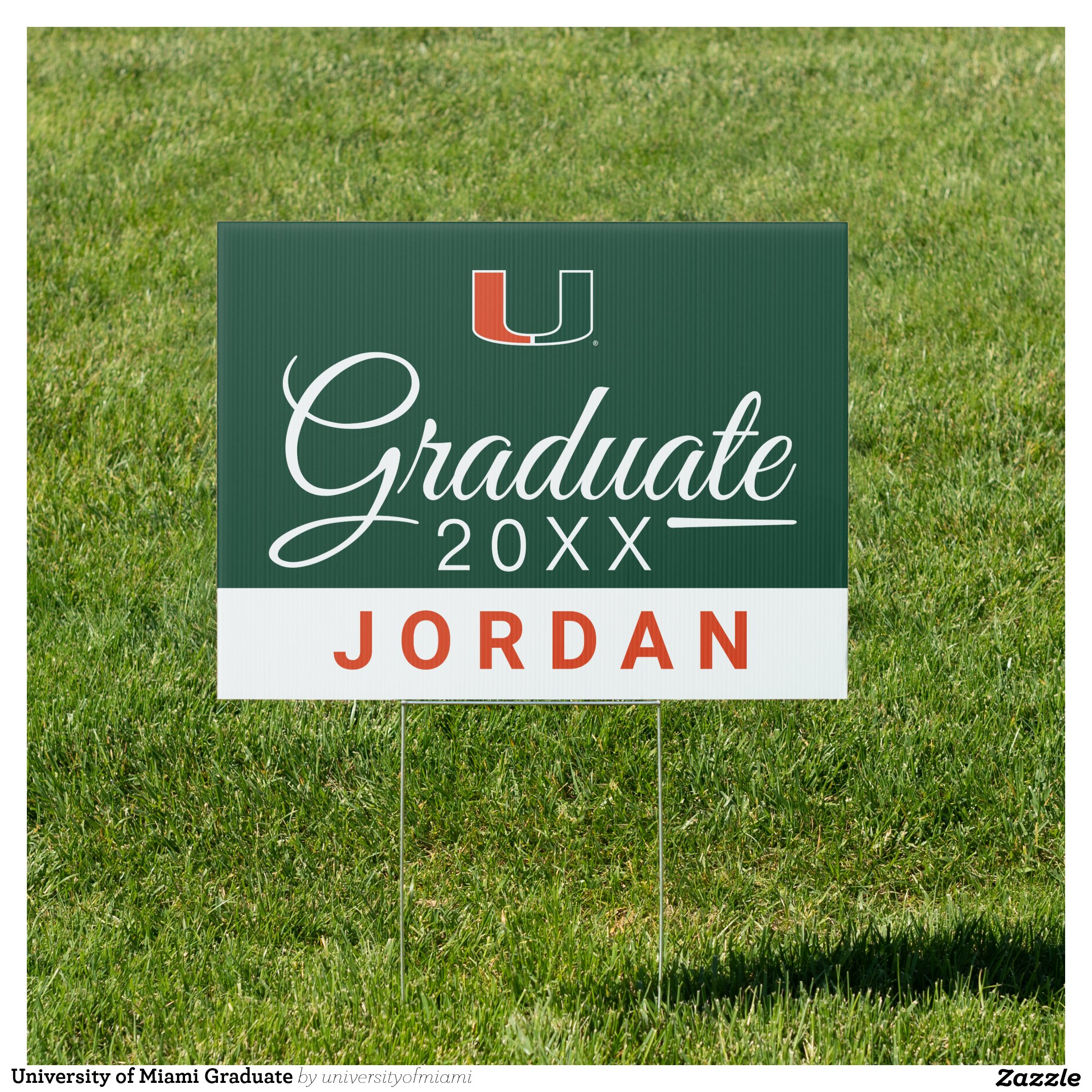 University of Miami Graduate Sign