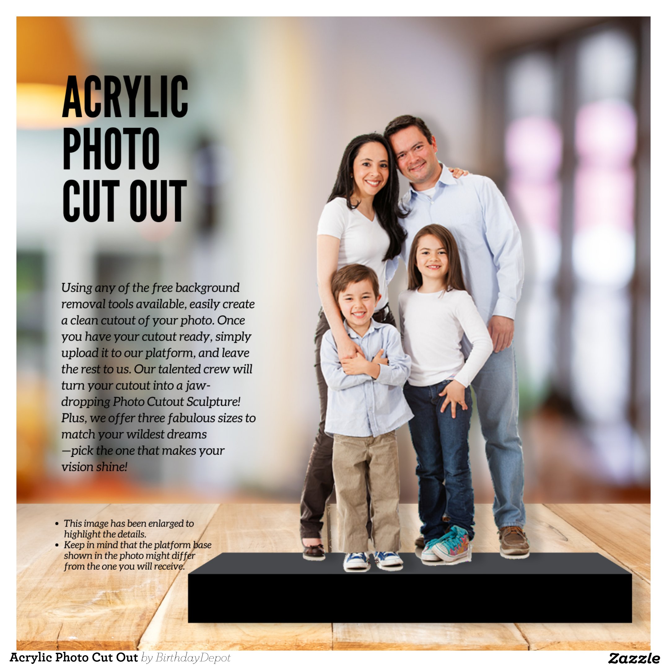 Acrylic Photo Cut Out