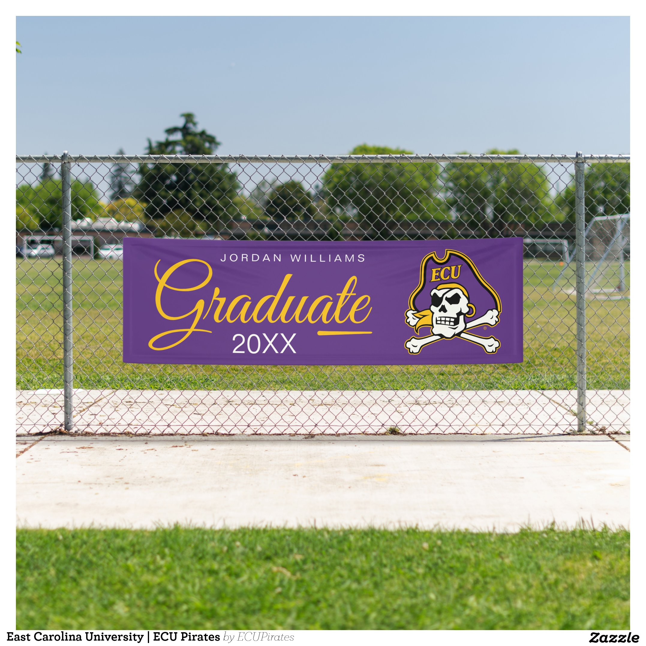 East Carolina University ECU Pirates Banner