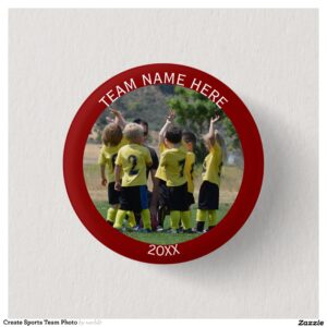 Create Sports Team Photo Button