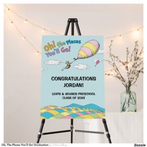 Oh, The Places You'll Go! Graduation Foam Board