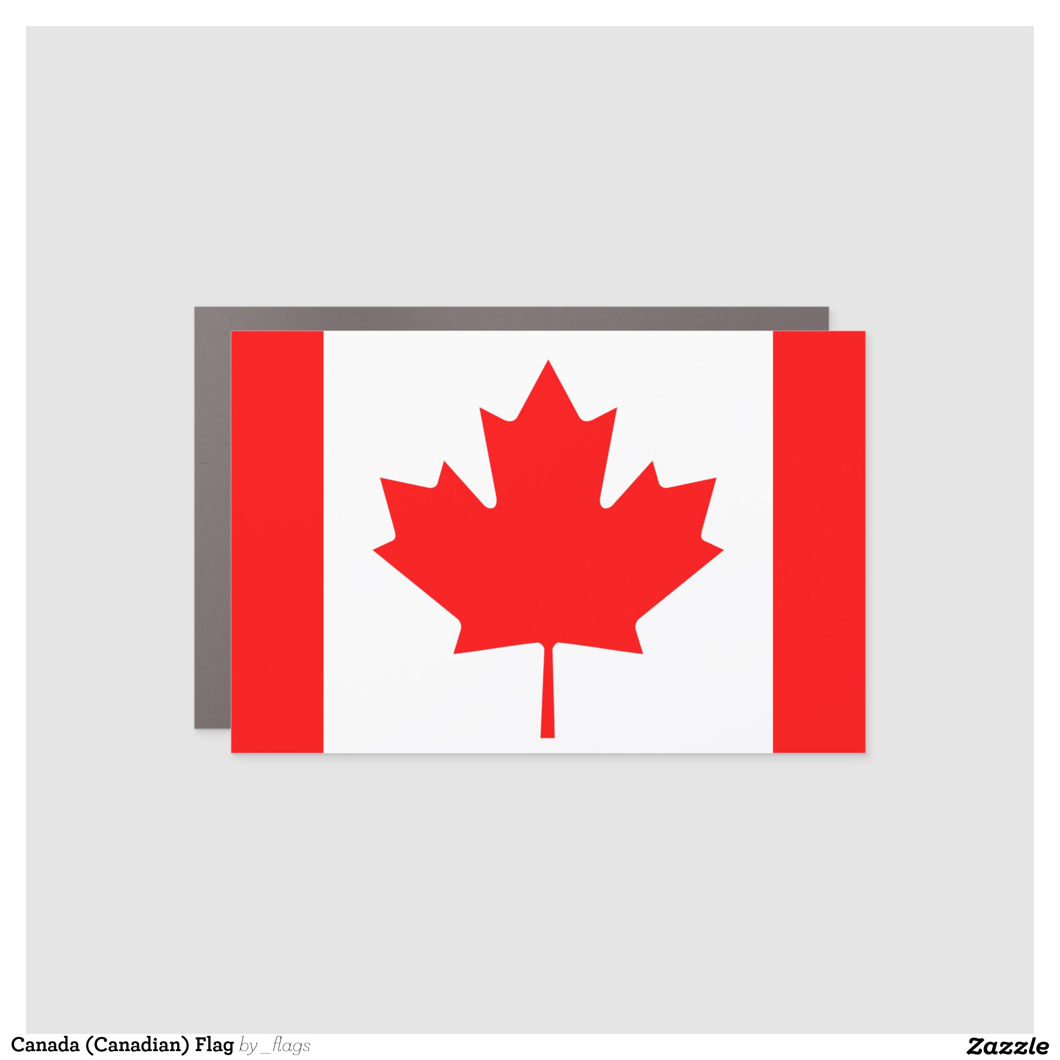 Canada (Canadian) Flag Car Magnet