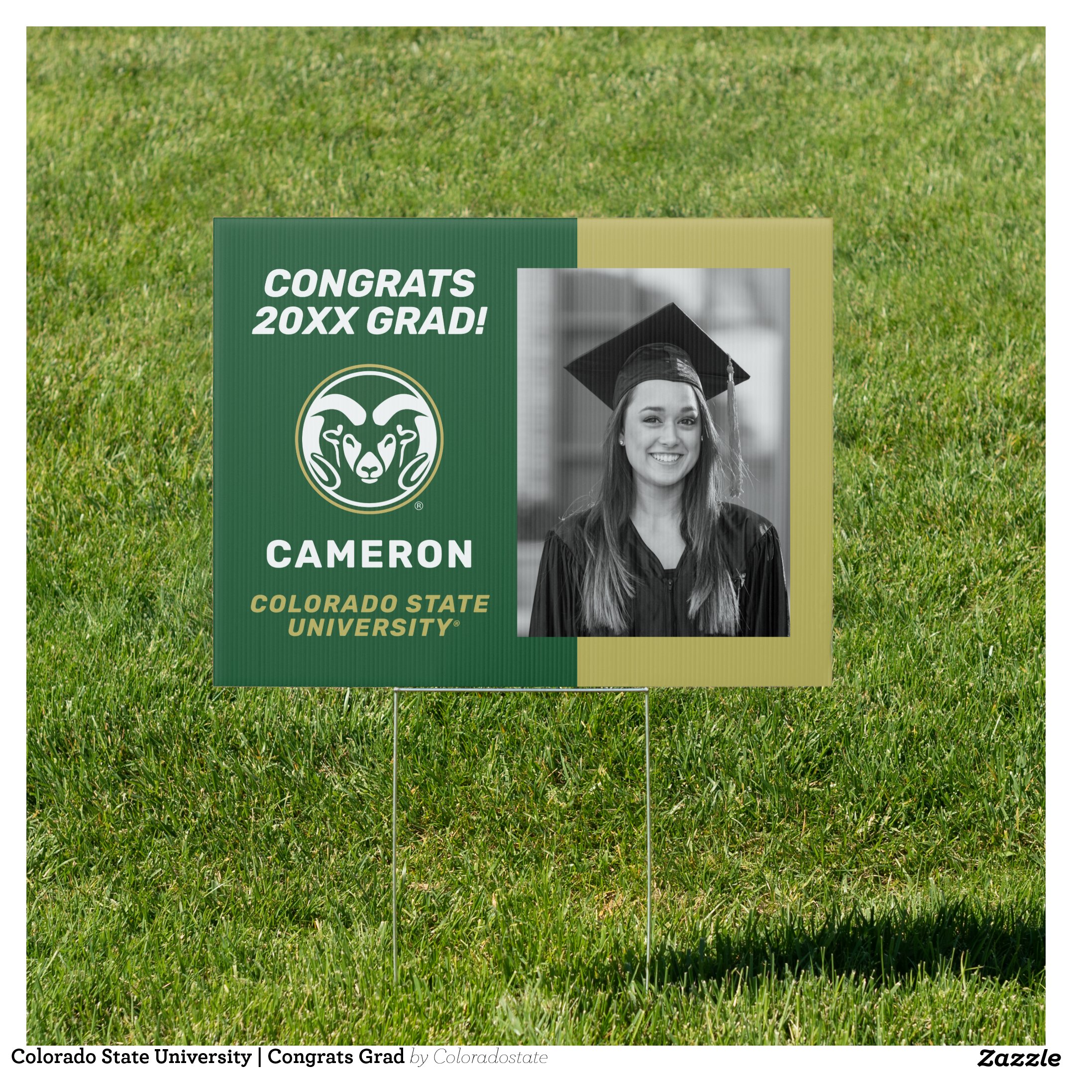Colorado State University Congrats Grad Sign