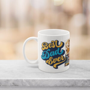 Best Dad Ever Fathers Day Photo Collage Coffee Mug