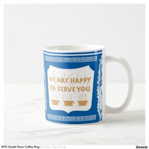 NYC Greek Diner Coffee Mug