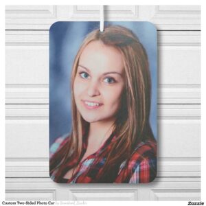 Custom Two-Sided Photo Car Air Freshener