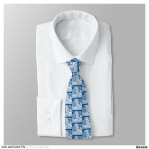Lion and Lamb Tie