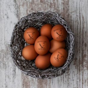 Farmhouse Hen Egg Stamp